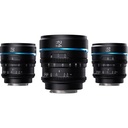 Sirui Night Walker T1.2 S35 Sony E Mount Cine Prime 3'lü Lens Kit
