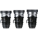 Sirui IronStar Series T1.9 Full-Frame 1.5x Blue Flare Anamorphic 3'lü Arri PL/Canon EF Lens Kit