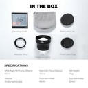 Freewell 1.5x Telephoto Lens for FUJIFILM X100 Series (Siyah)