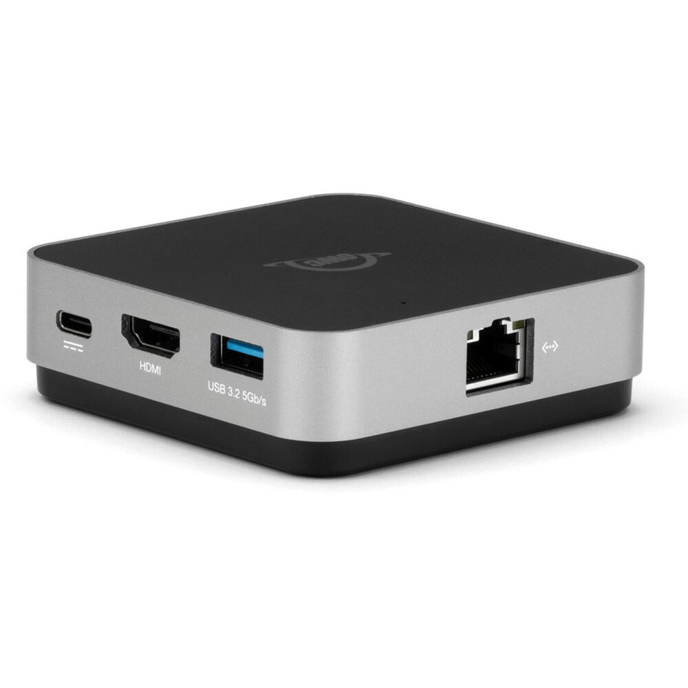OWC 6-Port Travel Dock 100W- Space Gray (ethernet)