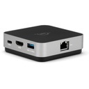 OWC 6-Port Travel Dock 100W- Space Gray (ethernet)