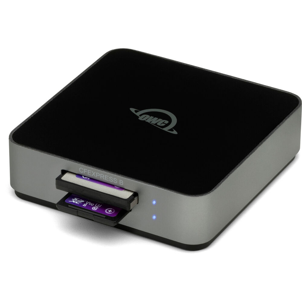 OWC USB-C Dual-slot CFexpress Type B and SDXC UHS-II Card Reader