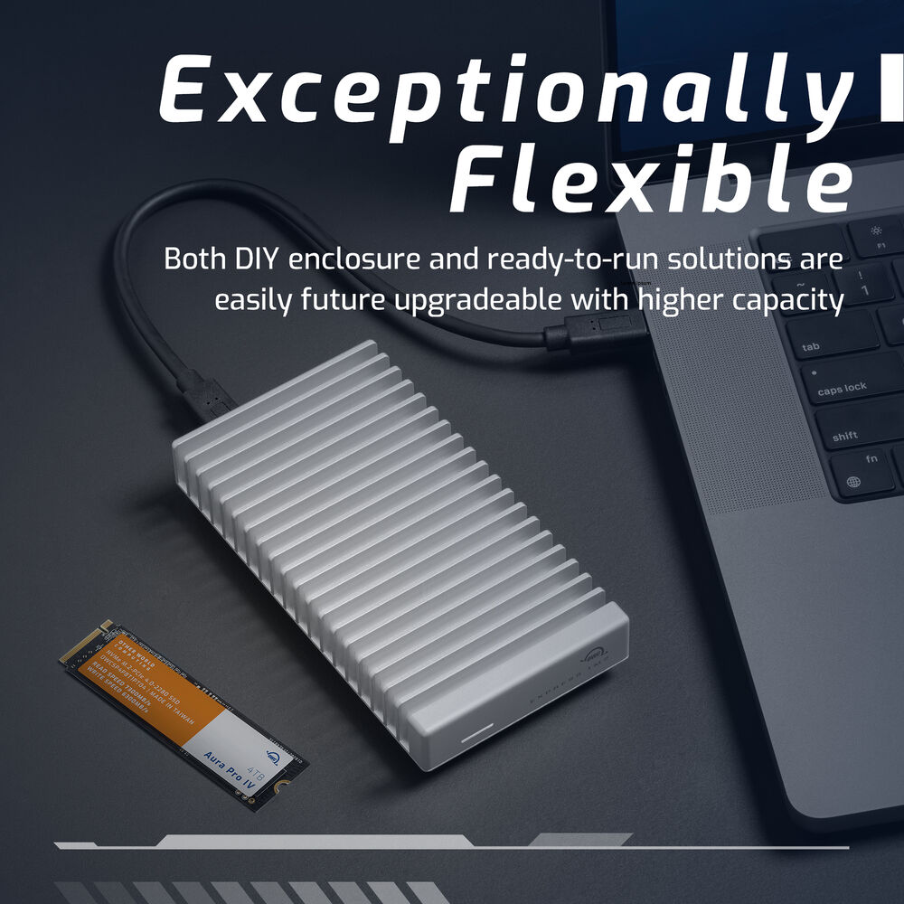 OWC 8TB Express 1M2 USB4 External SSD
