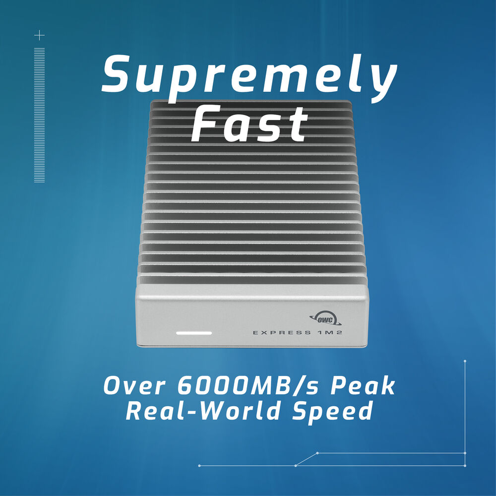 OWC 4TB Express 1M2 80G USB4 External SSD