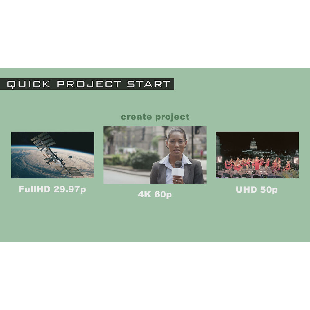 Grass Valley EDIUS 11 Pro Video Editing Software Upgrade from EDIUS X Pro / Workgroup
