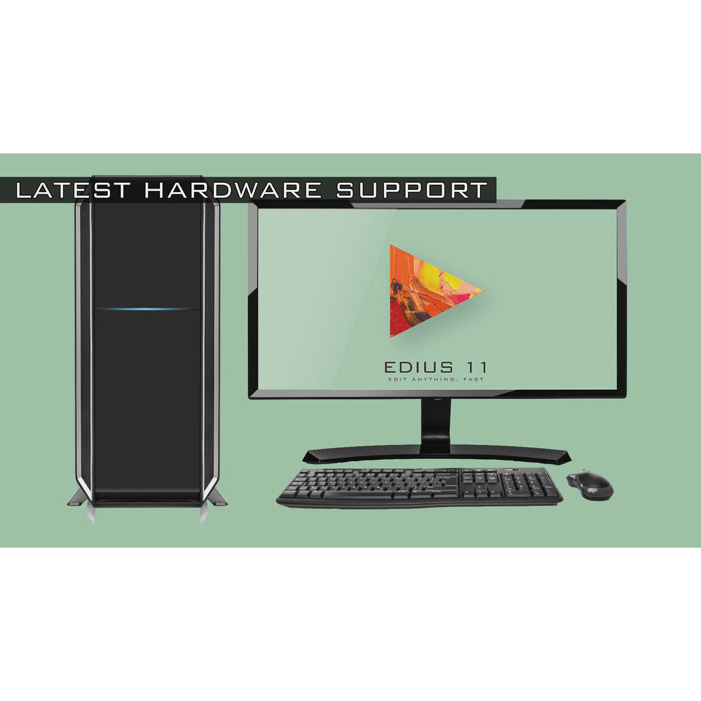 Grass Valley EDIUS 11 Workgroup Nonlinear Editing Software Jump Upgrade from EDIUS 2-9 & EDIUS X/11 Pro
