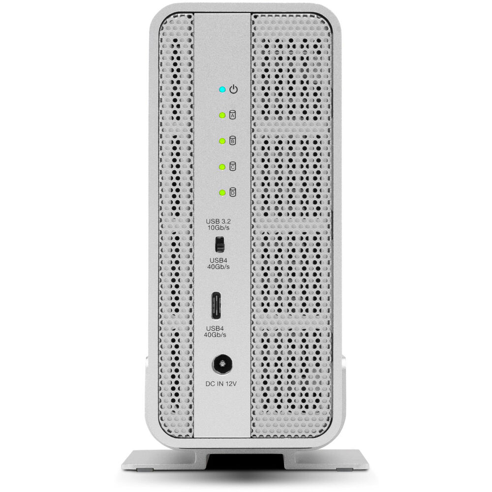 OWC Express 4M2 4-Bay USB4 External SSD Enclosure with SoftRAID