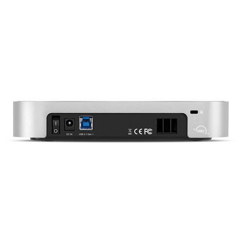 OWC miniStack Storage Enclosure with USB 3.1 Gen 1. Supports 3.5" SATA Hard Drives. 