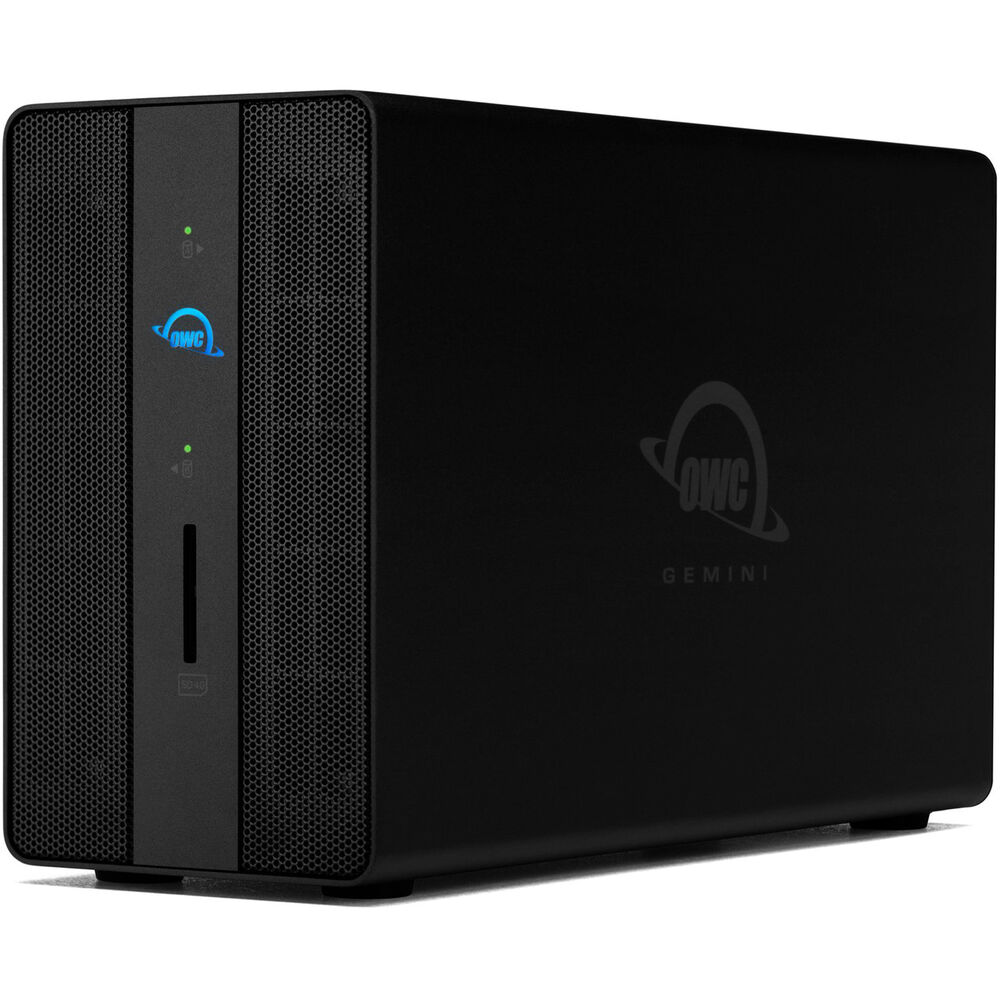 OWC Gemini 14TB 2-Bay Thunderbolt 3 Raid Array