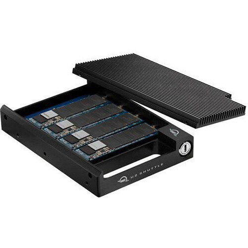 OWC U.2 Shuttle with OWC Aura Pro 2.0TB x 4