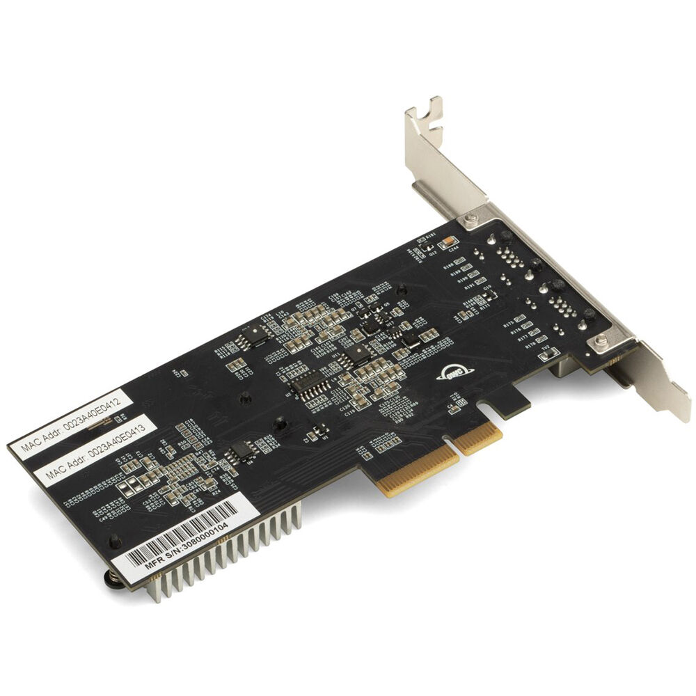 OWC 2-Port 10G Ethernet PCIe 3.0 x4 Adapter Card