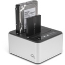 OWC Drive Dock U.2 USB 3.2 (10Gb/s) Dual-Bay Drive Docking Solution for 2.5-inch and 3.5-inch NVMe U.2 and SATA Drives