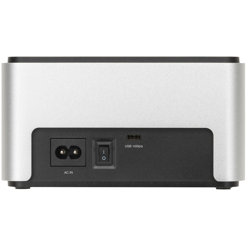 OWC Drive Dock U.2 USB 3.2 (10Gb/s) Dual-Bay Drive Docking Solution for 2.5-inch and 3.5-inch NVMe U.2 and SATA Drives