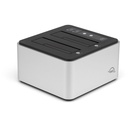 OWC Drive Dock U.2 USB 3.2 (10Gb/s) Dual-Bay Drive Docking Solution for 2.5-inch and 3.5-inch NVMe U.2 and SATA Drives