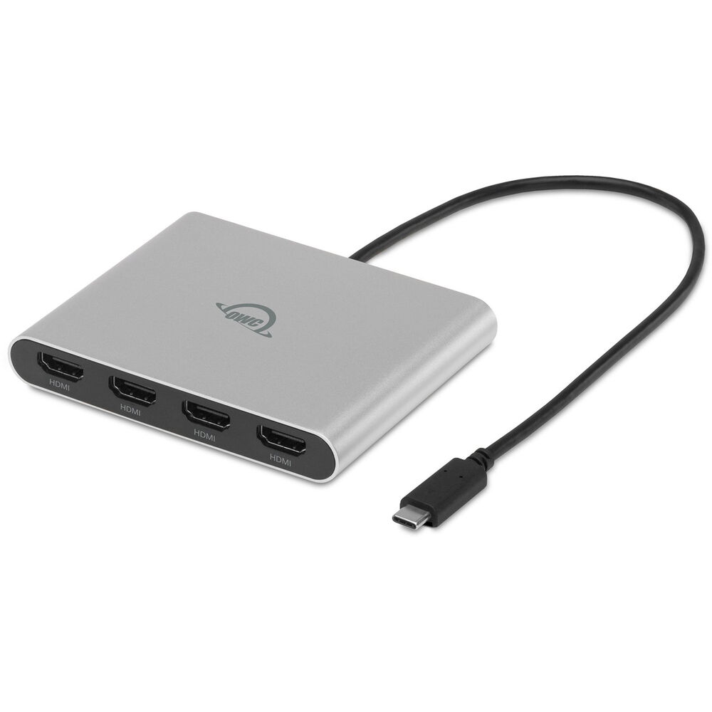 OWC USB-C Quad HDMI 4K Display Adapter with DisplayLink