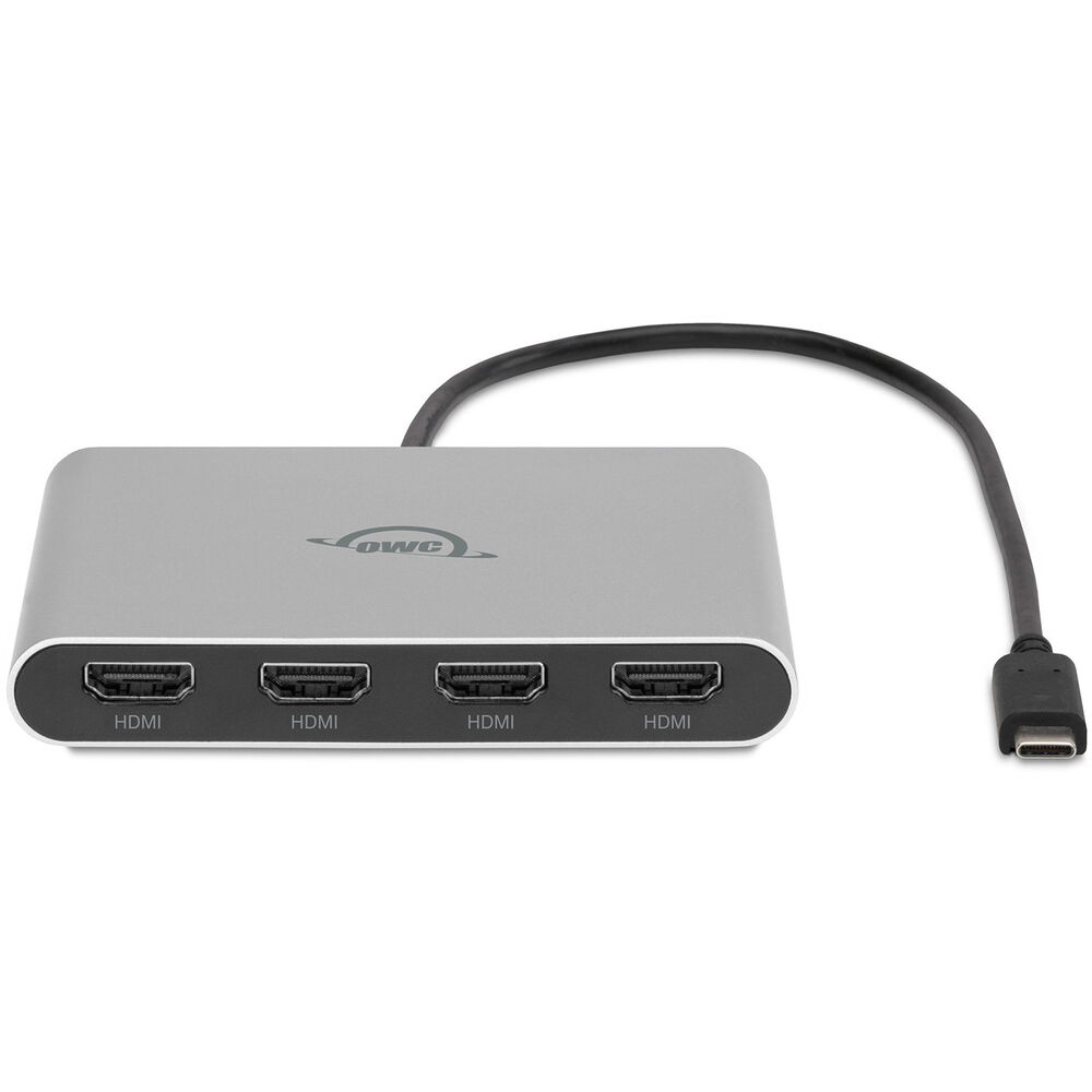 OWC USB-C Quad HDMI 4K Display Adapter with DisplayLink