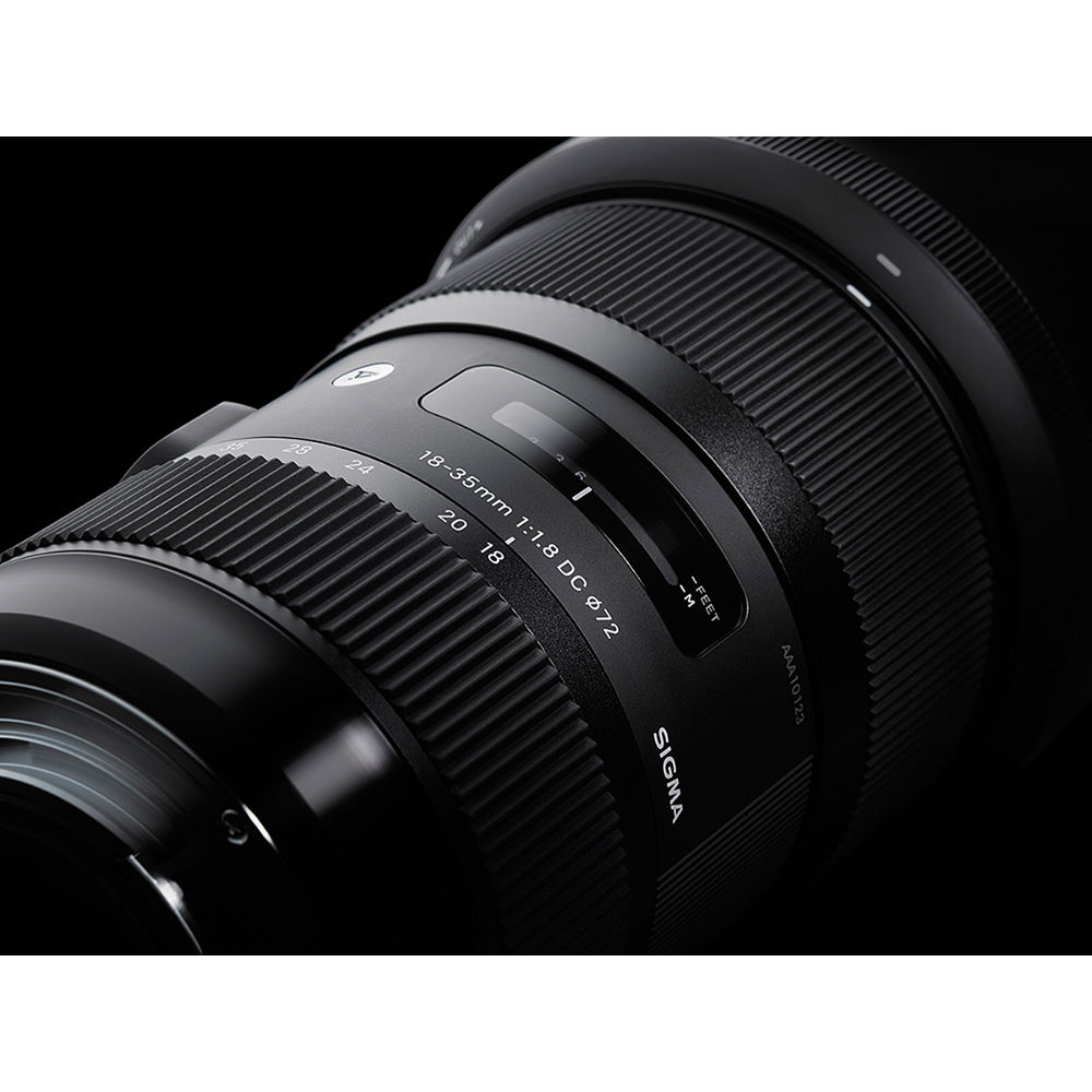 SIGMA 18-35mm f/1.8 DC HSM Art Lens (Nikon F Mount)