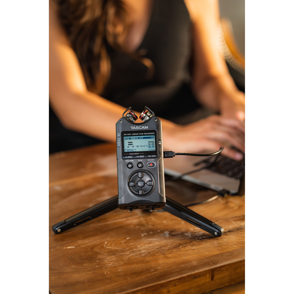 Tascam DR-40X 4 Kanal Taşınabilir Ses Kayıt Cihazı & USB Ses Kartı