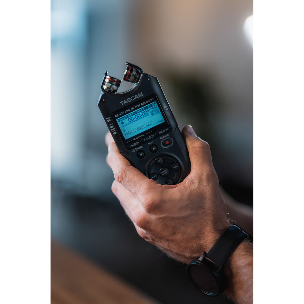 Tascam DR-40X 4 Kanal Taşınabilir Ses Kayıt Cihazı & USB Ses Kartı