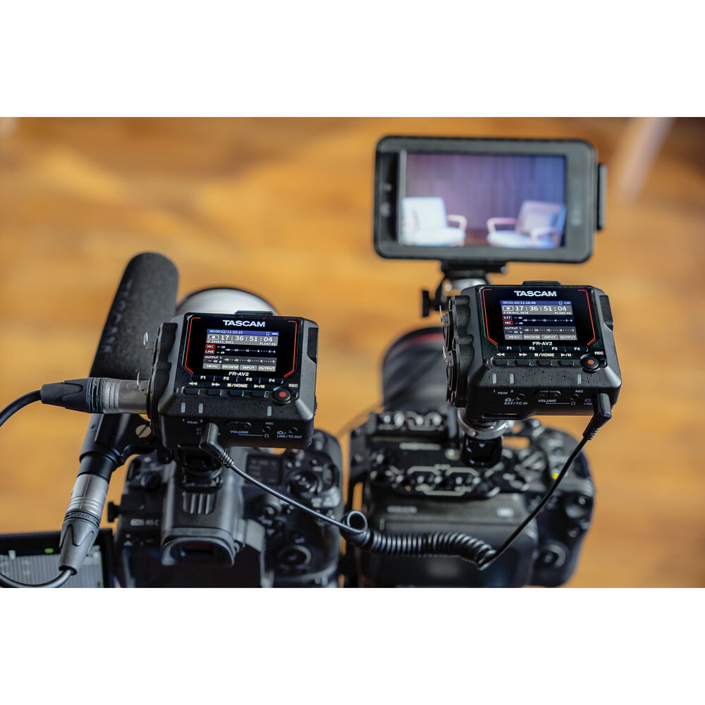 Tascam FR-AV2 2 Kanal DSLR Ses Kayıt Cihazı