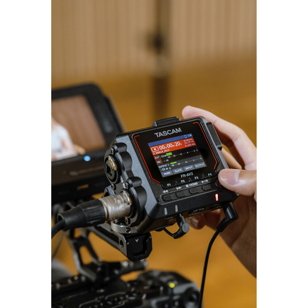 Tascam FR-AV2 2 Kanal DSLR Ses Kayıt Cihazı