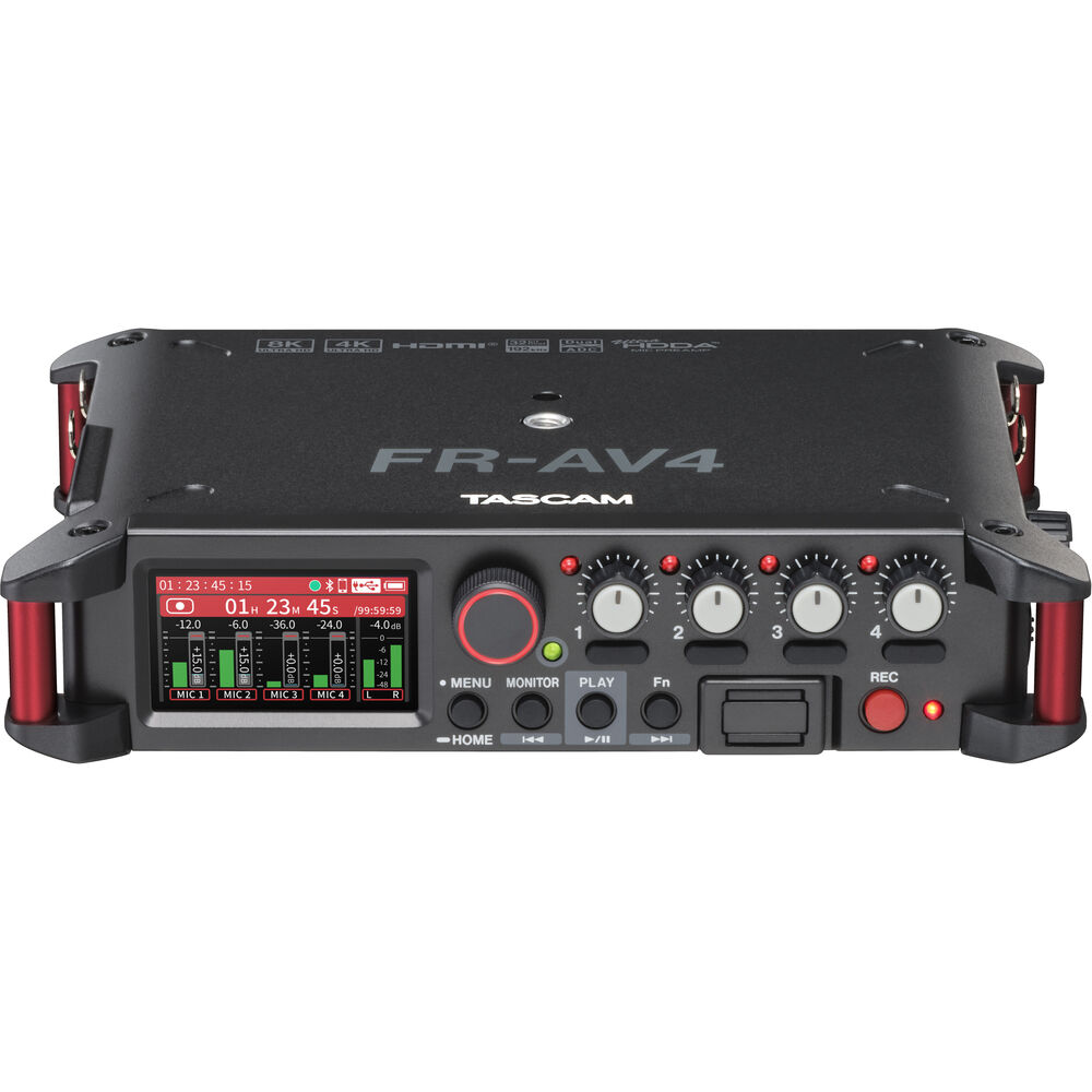 Tascam FR-AV4 32-Bit Float 4 Kanal Profesyonel Ses Kayıt Cihazı