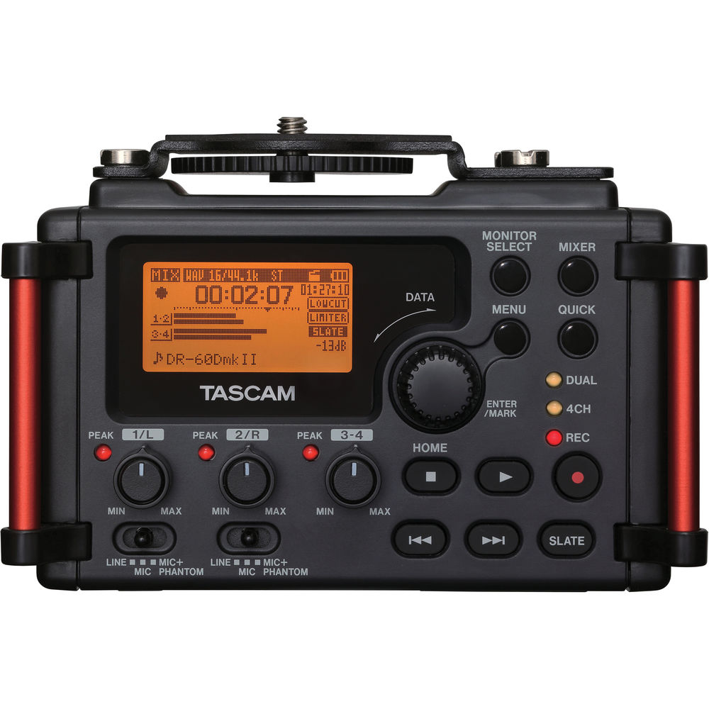 Tascam DR-60D MKII DSLR için 4 Kanal Ses Kayıt Cihazı