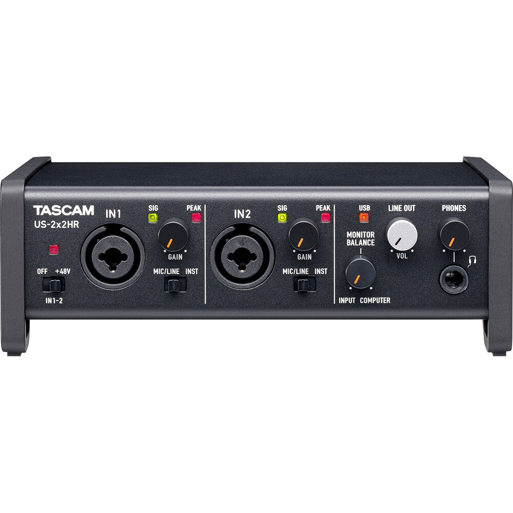 Tascam US-2x2HR 2 Giriş / 2 Çıkış 192kHz USB Ses Kartı