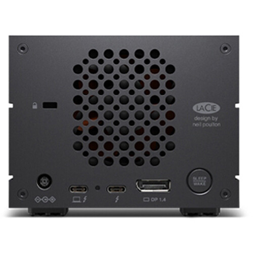 LaCie 28TB 2big Dock 2-Bay Thunderbolt 3 RAID Harici Harddisk STLG28000400