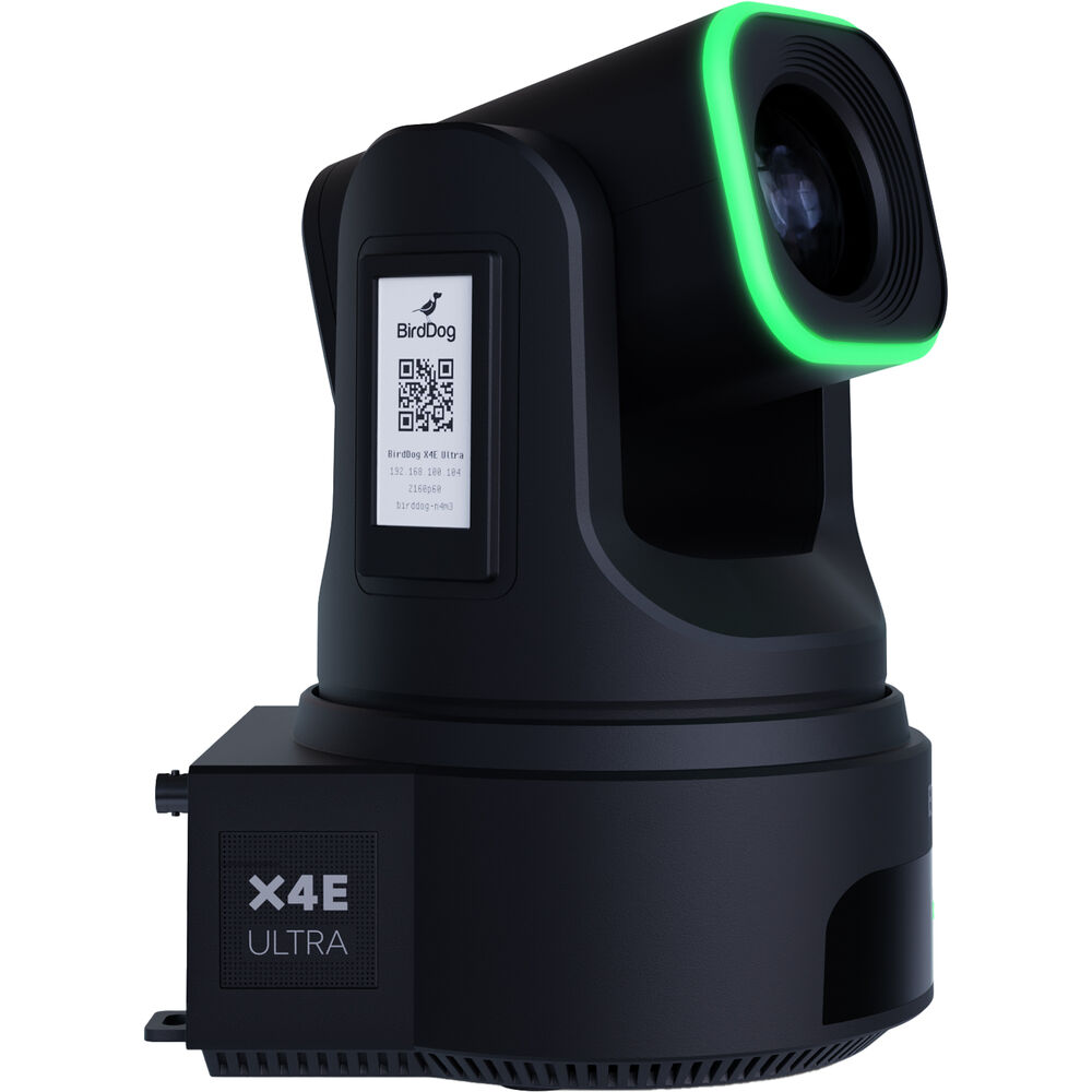 BirdDog X4E Ultra 4K PTZ Kamera AI Takip (Siyah)