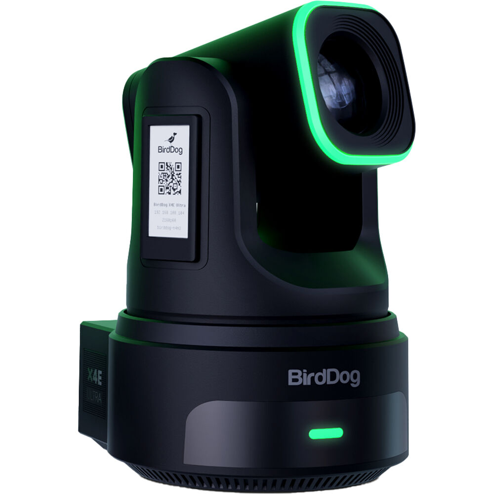 BirdDog X4E Ultra 4K PTZ Kamera AI Takip (Siyah)