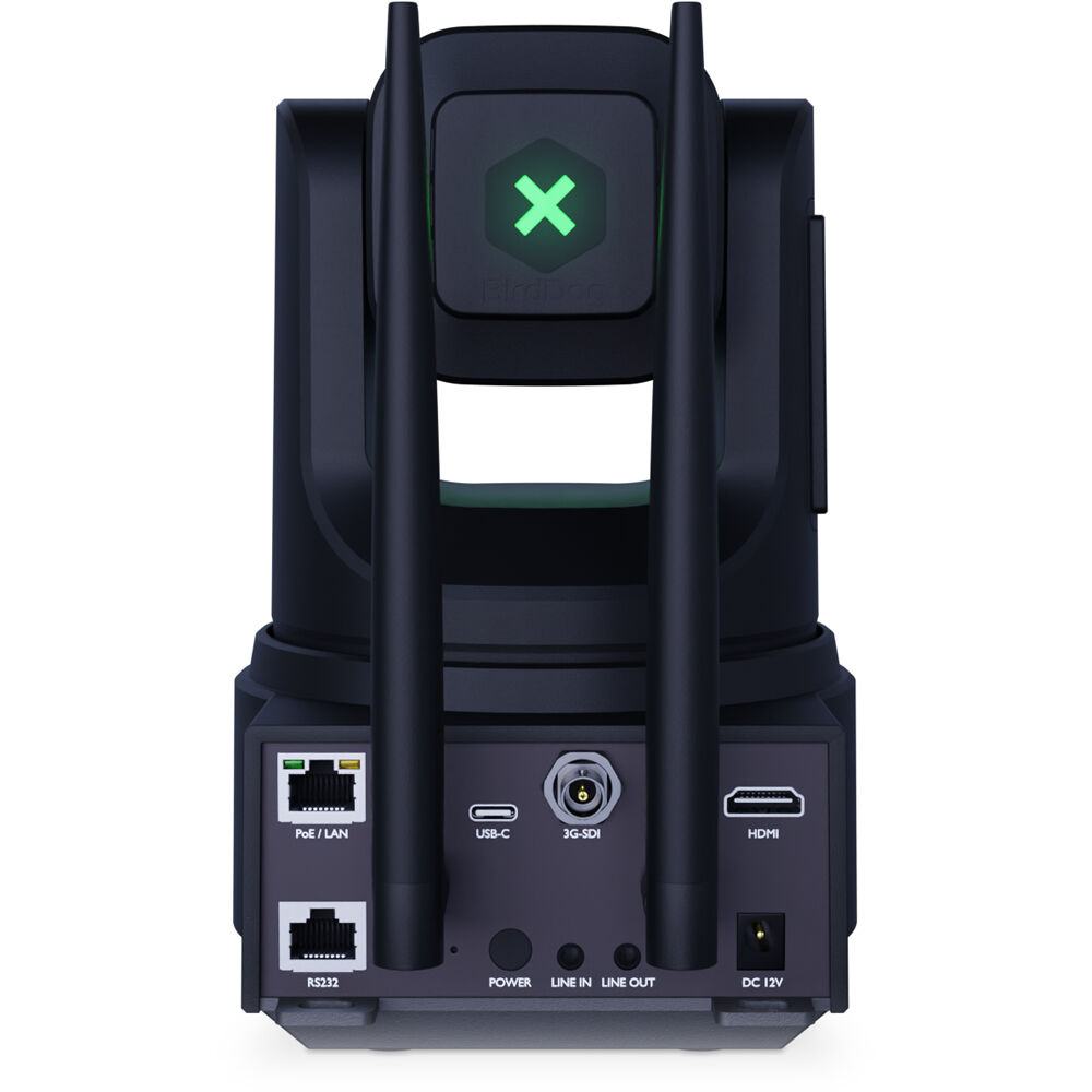 BirdDog X4 Ultra 4K PTZ Kamera AI Takip (Siyah)