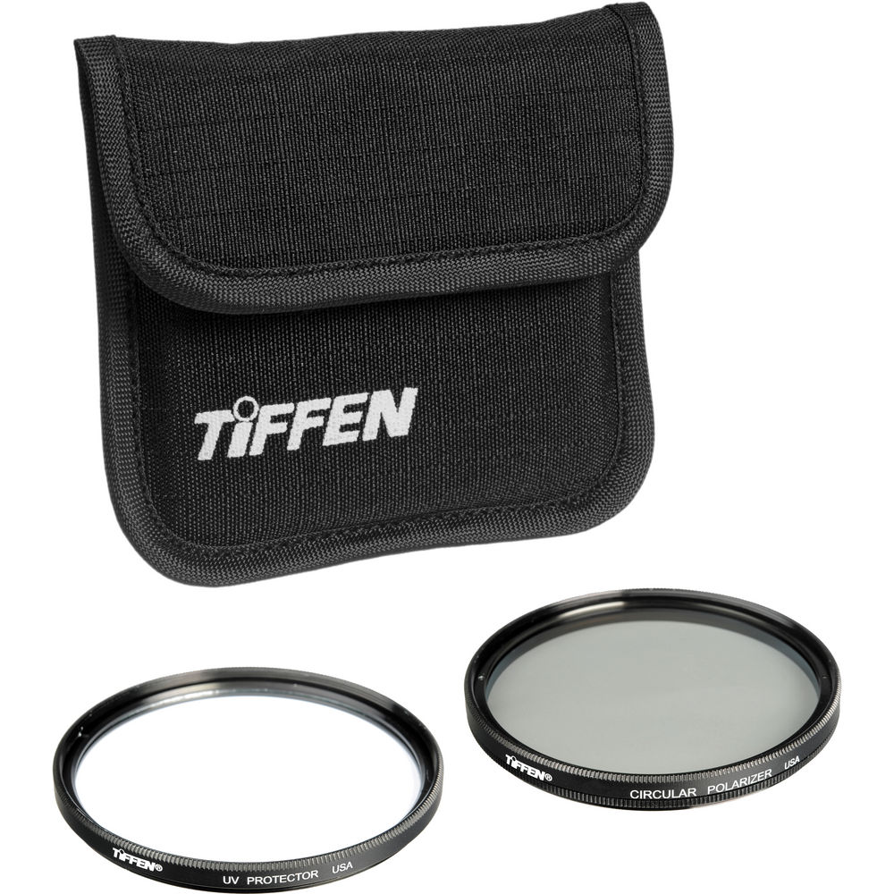TIFFEN 46mm Twin Pack UV + Dairesel Polarize Filtre