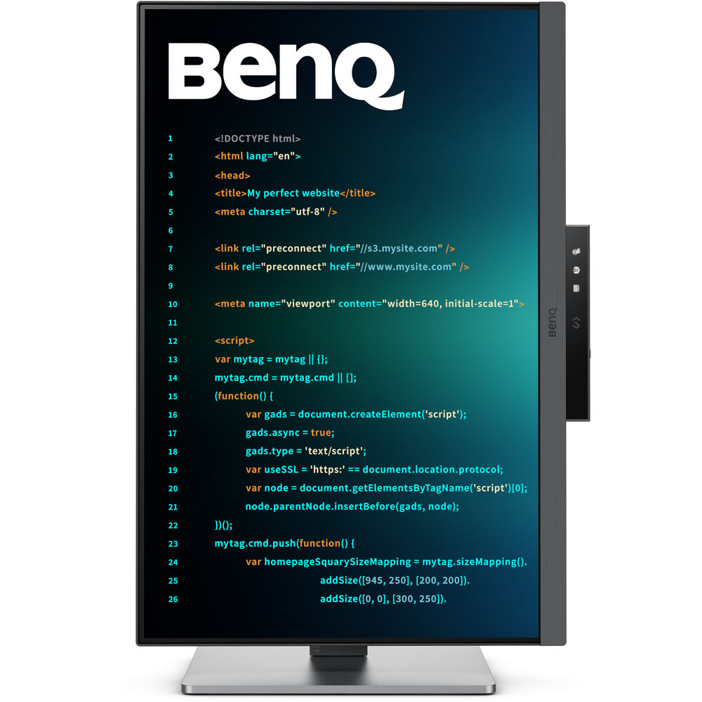 BenQ RD240Q 24.1" 1600p HDR Programlama Monitörüne