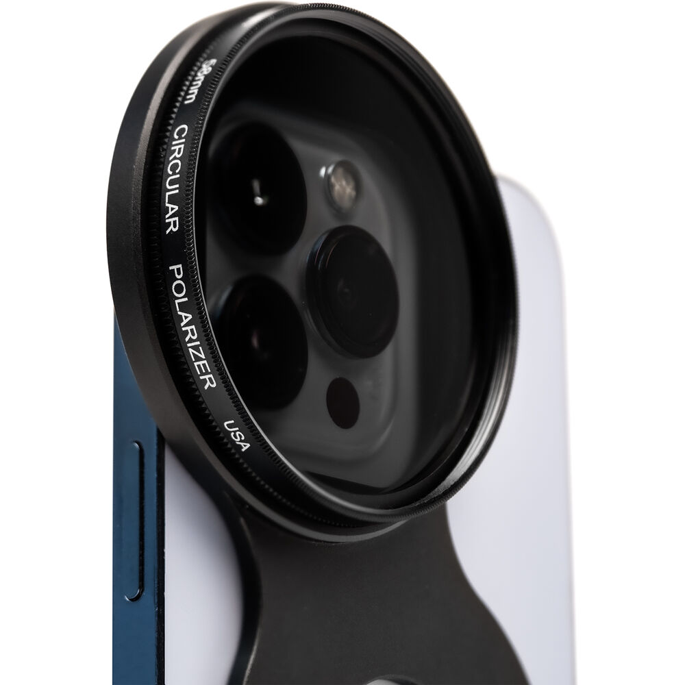 TIFFEN 58mm iPhone 13/14/15/16 Pro için Filtre Adaptörü