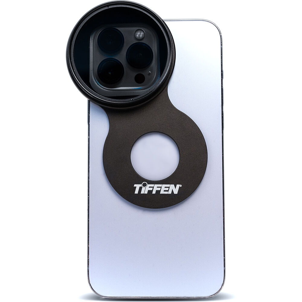 TIFFEN 58mm iPhone 13/14/15/16 Pro için Filtre Adaptörü