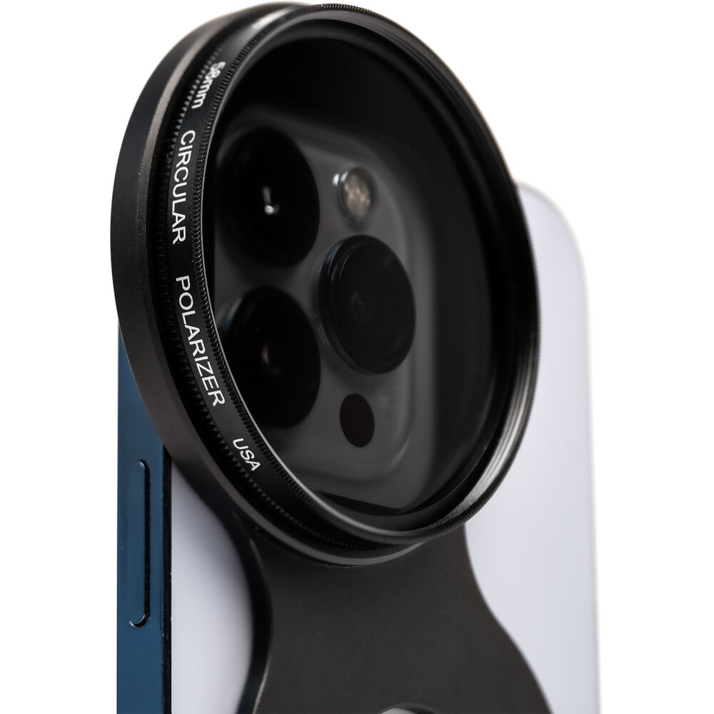TIFFEN 58mm iPhone 13/14/15/16 Pro Max için Filtre Adaptörü