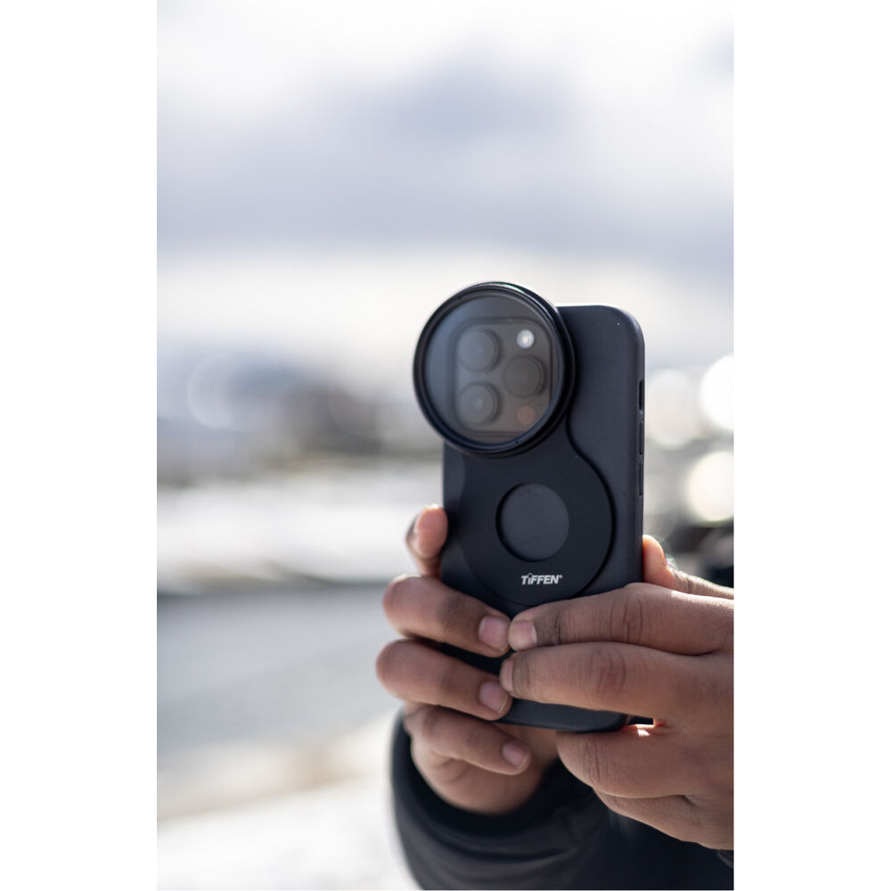 TIFFEN 58mm iPhone 13/14/15/16 Pro için Sunglasses Kit + Dairesel Polarize Filtre