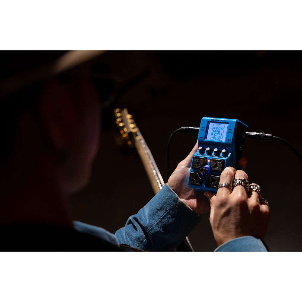Zoom MS-70CDR+ MultiStomp Efekt Pedalı (Chorus / Delay / Reverb)