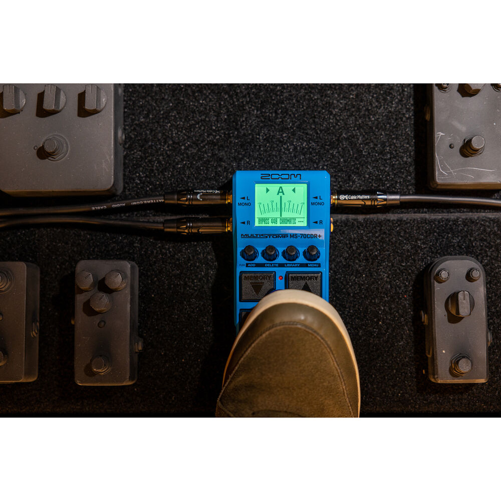 Zoom MS-70CDR+ MultiStomp Efekt Pedalı (Chorus / Delay / Reverb)