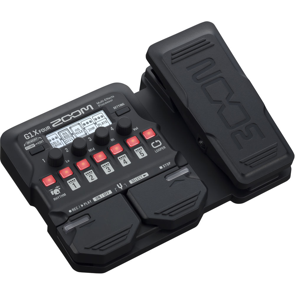 Zoom G1x FOUR Expression Pedallı Multi-Efekt Prosesörü
