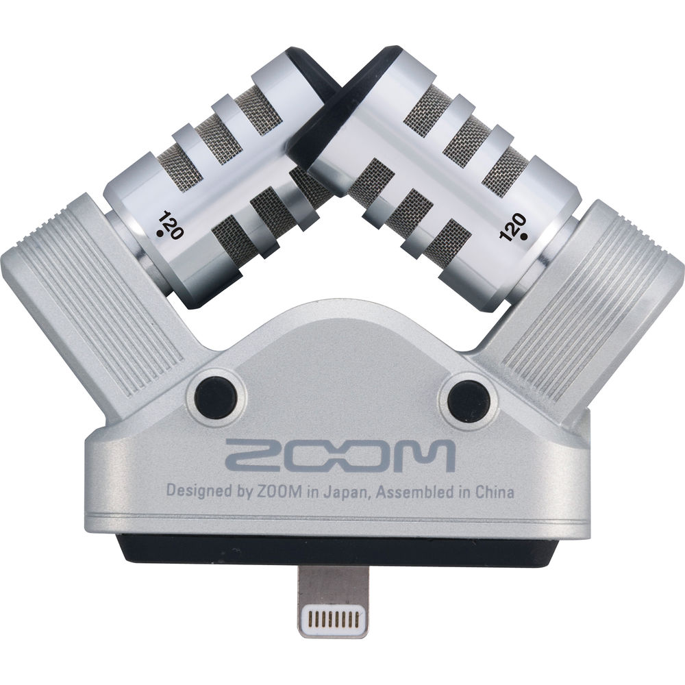 Zoom IQ6 Stereo Kayıt Mikrofonu iPhone/iPad/iPod Uyumlu