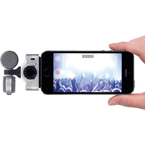 Zoom IQ7 Stereo Kayıt Mikrofonu iPhone/iPad/iPod Uyumlu