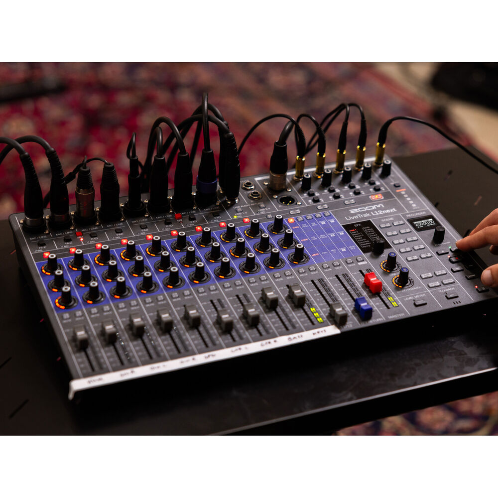 Zoom LiveTrak L12next Dijital Mikser & Multi-Track Recorder