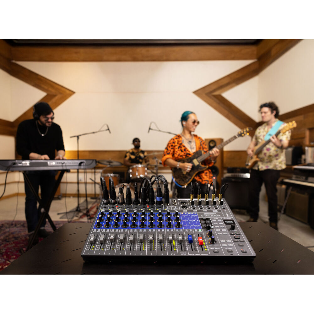 Zoom LiveTrak L12next Dijital Mikser & Multi-Track Recorder