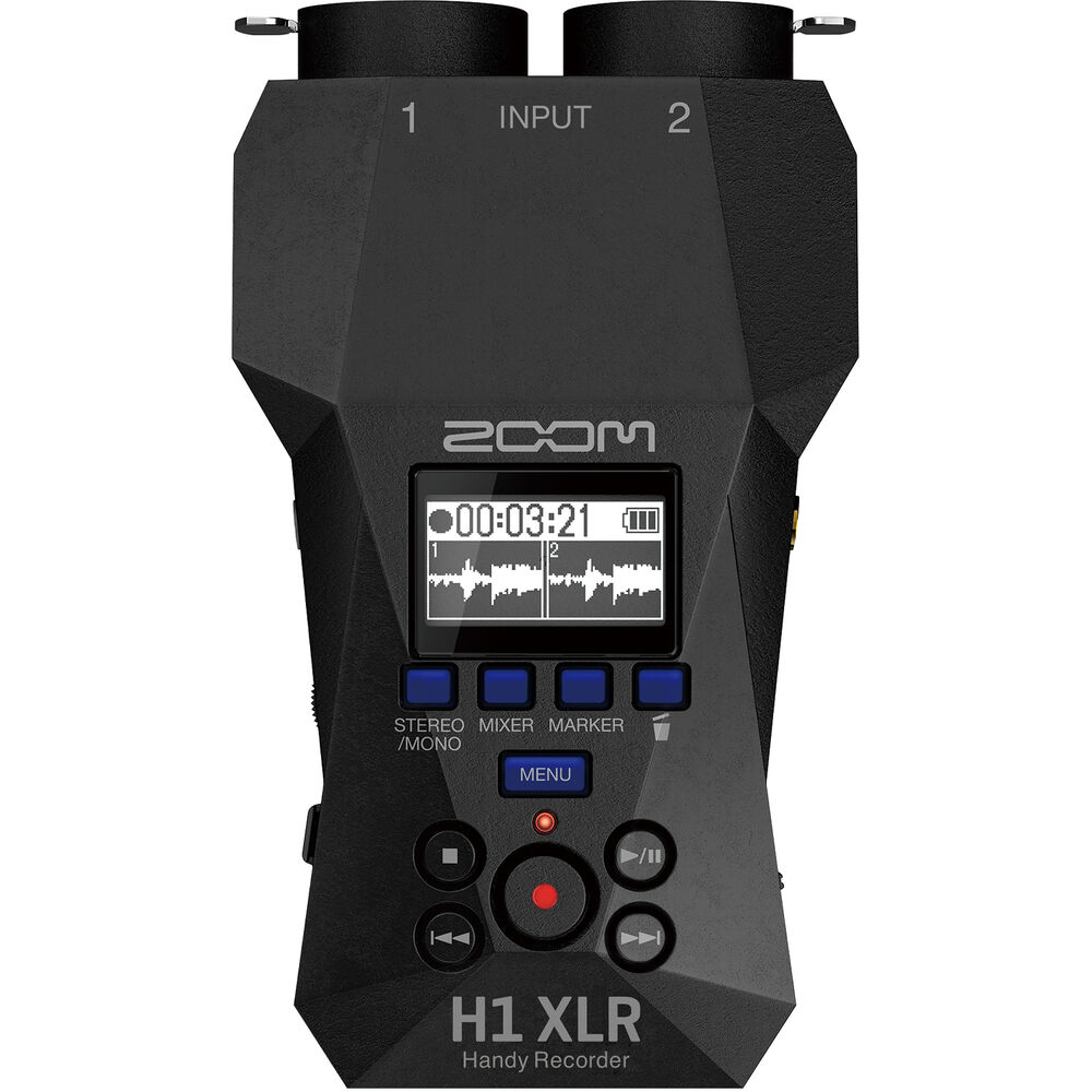 Zoom H1 XLR Digital Handy Recorder (Siyah)