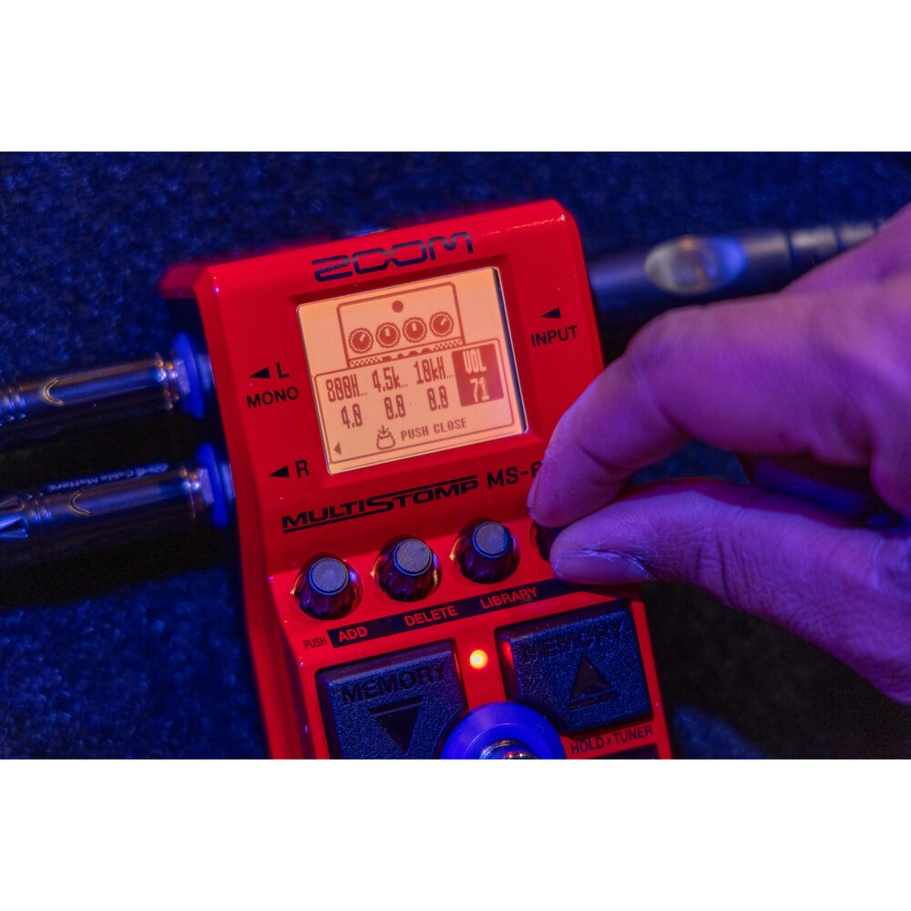 Zoom MS-60B+ Multistomp Bas Efekt Pedalı