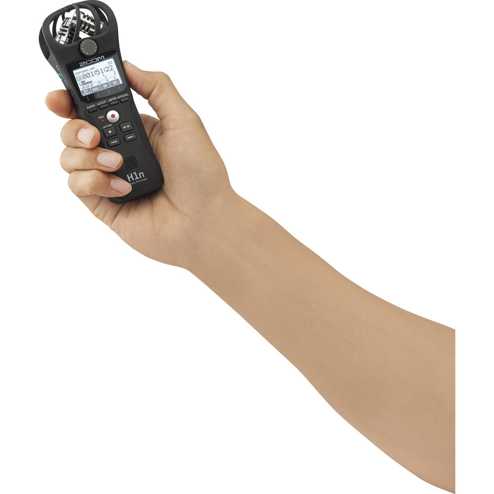 Zoom H1n Digital Handy Recorder Value Pack (Siyah)