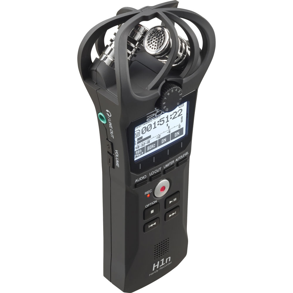 Zoom H1n Digital Handy Recorder Value Pack (Siyah)