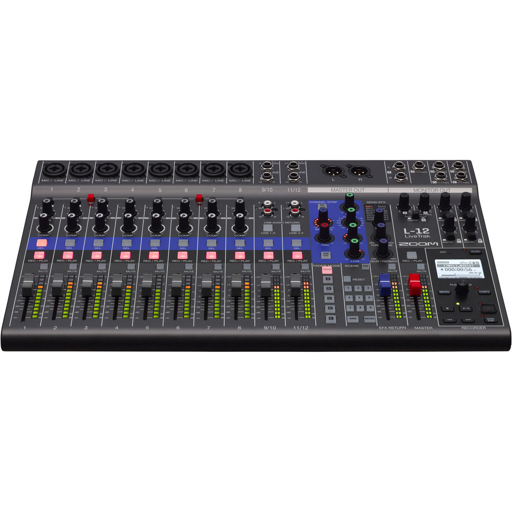 Zoom LiveTrak L-12 Dijital Mikser